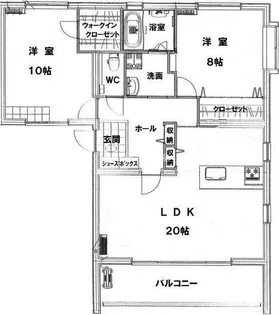 ロジェマン【2階】の間取り