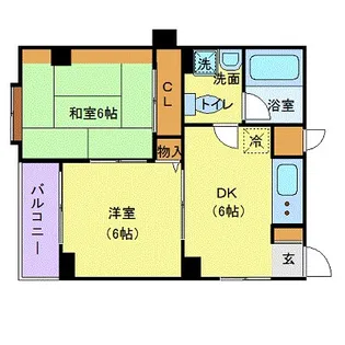 ゼントビル【3階】の間取り
