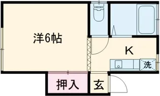 クロバーハウス【2階】の間取り