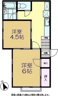 リバーサイド佐倉【1階】の間取り
