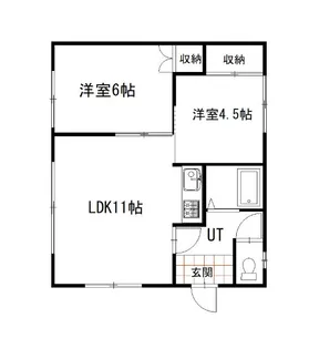 MAJEハイツ【2階】の間取り