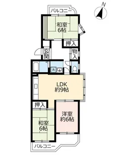URアーバンドエル白鳥公園【1階】の間取り