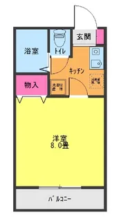 ハイツマキ2【2階】の間取り