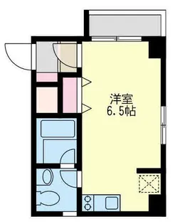 エフパークレジデンス東神奈川【3階】の間取り