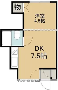 シャンポールわかさ【3階】の間取り