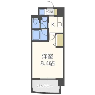 KHKコート西野田【7階】の間取り