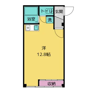 コーポイーストK【2階】の間取り