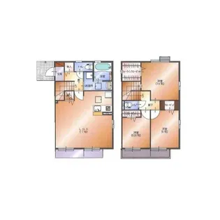 神奈川県藤沢市本鵠沼3【一戸建】の間取り