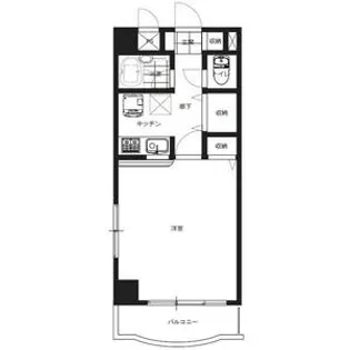 ベルタソーレ【4階】の間取り