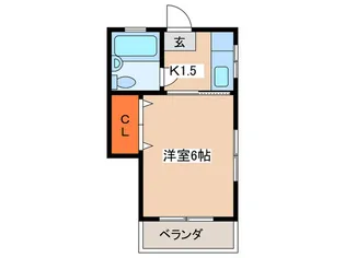 第三鈴信荘【2階】の間取り