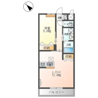 プランドール【1階】の間取り