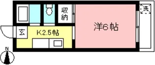 CASA NAGAI【1階】の間取り