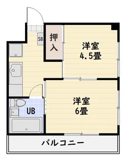 メゾンブランシェ(松原町)【3階】の間取り