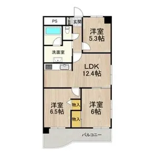 フェニックスロベニュー【2階】の間取り