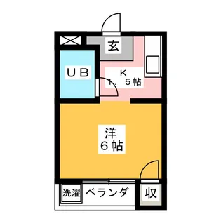 アシスト第3岐阜マンション【3階】の間取り