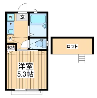 グレイスメゾン横浜南【1階】の間取り