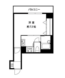 アサカシオン三軒茶屋【3階】の間取り