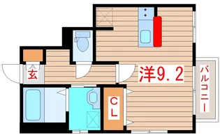 ラルーチェ・N【1階】の間取り