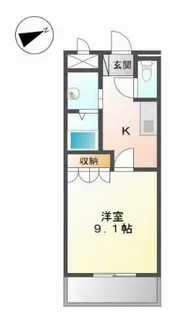 スプラッシュ【1階】の間取り