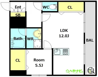 愛知県名古屋市北区水切町7【マンション】の間取り