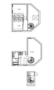 Bark Lane Ebisu【4階】の間取り