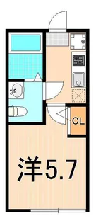 エスグランデ【2階】の間取り