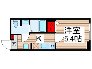 ヴォレ・ソレイユ北千住【1階】の間取り