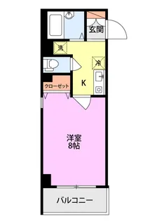 Lily-be FIORE【3階】の間取り