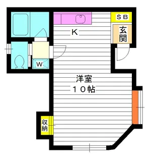東京都板橋区小茂根4【アパート】の間取り
