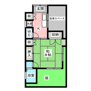 サイトウハイツ【1階】の間取り