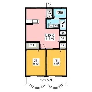 Azalea12【3階】の間取り