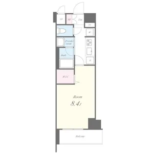 ボナール白山【3階】の間取り