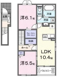 アストピア千田【2階】の間取り