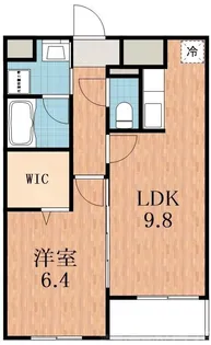 大阪府大阪市生野区巽南5【アパート】の間取り