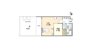 ACPレジデンス文京春日【1階】の間取り