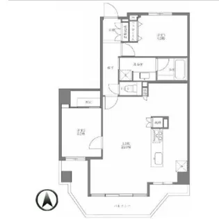 プロスペクト清澄庭園【8階】の間取り