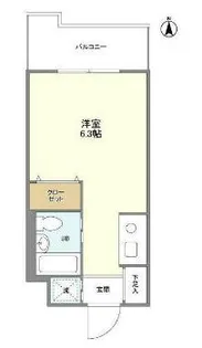 インプルーブ高井戸【3階】の間取り