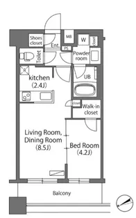 東京都練馬区豊玉北5【マンション】の間取り