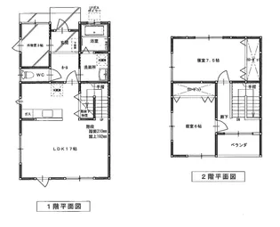フェリーチェ道形 西棟の間取り