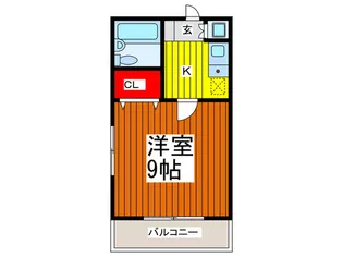 パセットワン松原【3階】の間取り