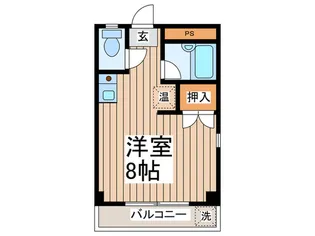 ハイムSK【2階】の間取り