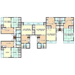 シティハウスヨシダC【2階】の間取り