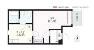 QUIET CRAB HOUSE横濱希望が丘【2階】の間取り