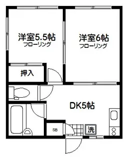 池田ハウス【2階】の間取り