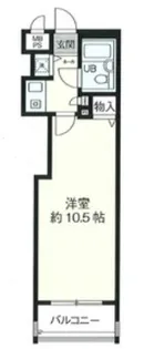 グリーンプラザ西亀有【4階】の間取り