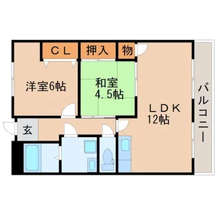 バローゼ3【4階】の間取り