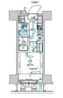 メインステージ新小岩【2階】の間取り