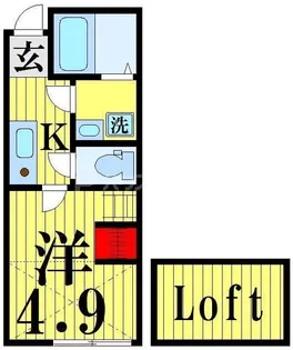 第3岡田ハイツ【1階】の間取り