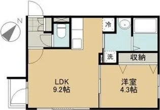グランリーオ豊平公園【4階】の間取り