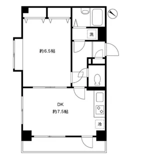 エクセル野方【4階】の間取り
